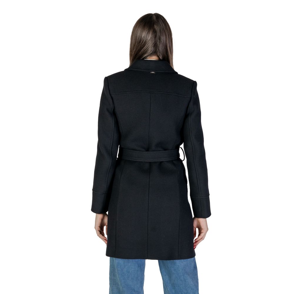 Morgan De Toi Black Wool Coat Morgan De Toi