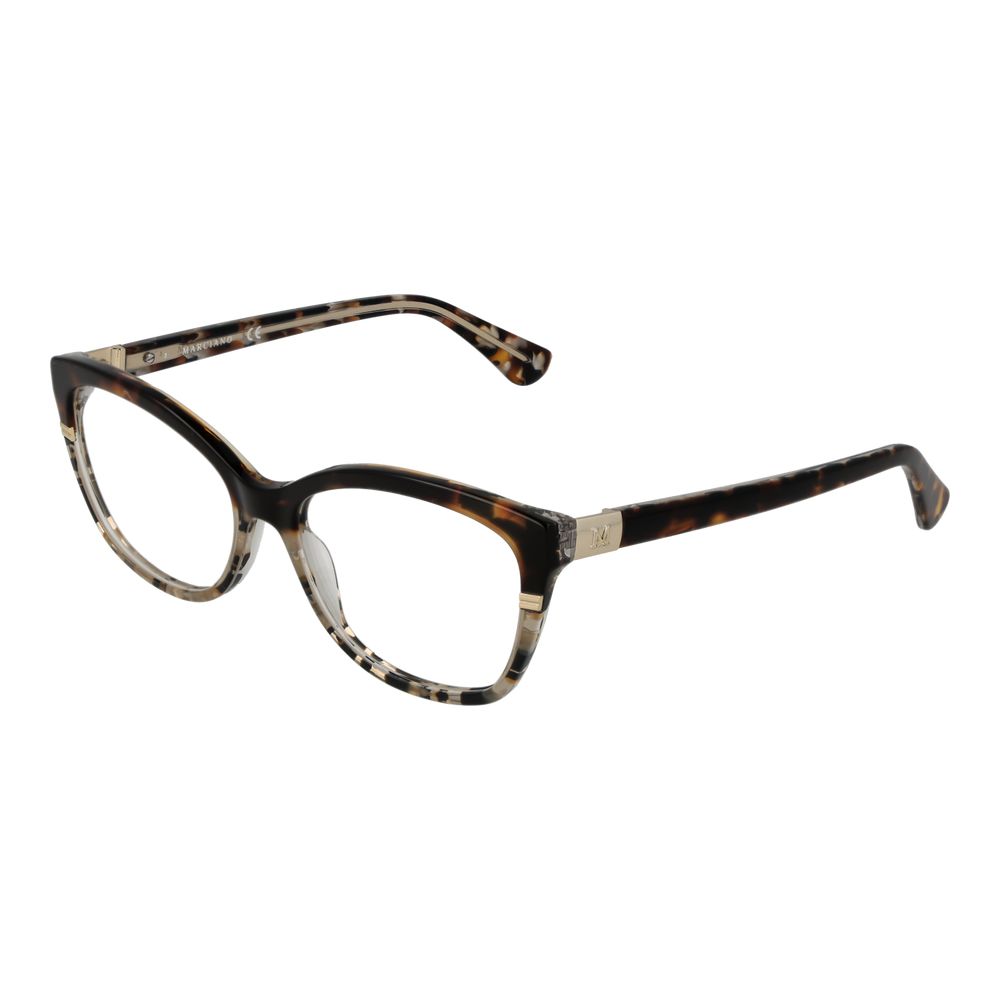 Marciano by Guess brown acetate glasses frames, stylish and lightweight eyewear with a modern design.