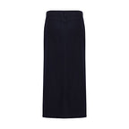 Giorgio Armani Blue Cotton Skirt
