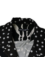 Dolce & Gabbana Black White Zebra Button Down Oversize Shirt - Eljoys Fashion 
