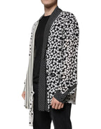Dolce & Gabbana Black White Polka Dots Silk Men Casual Shirt - Eljoys Fashion 