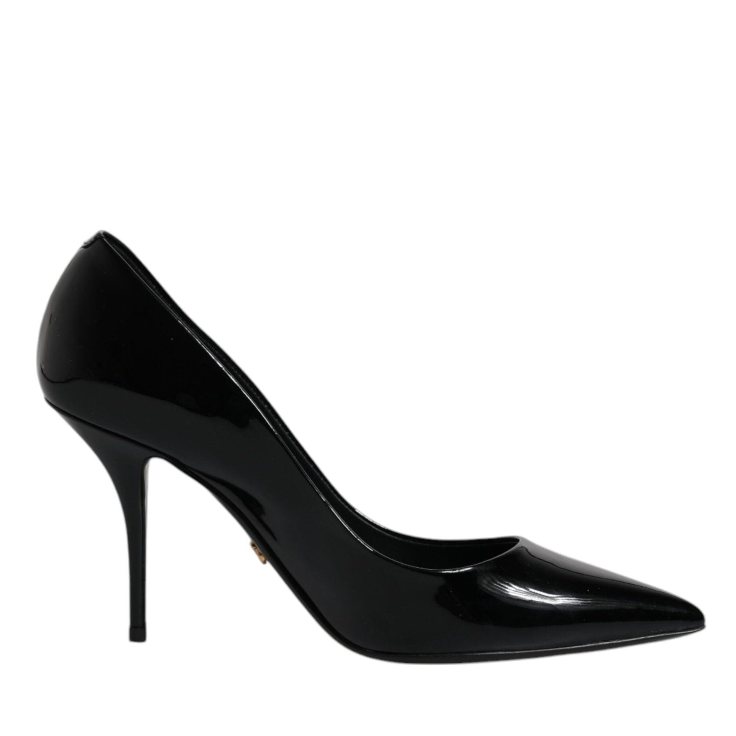 Dolce & Gabbana Black Patent Leather High Heels Pumps Shoes Dolce & Gabbana