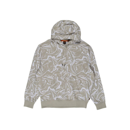 Hugo Boss Beige Cotton Hoody Hugo Boss