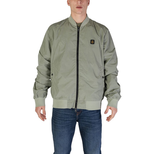 Refrigiwear Green Polyamide Jackets & Coat Refrigiwear
