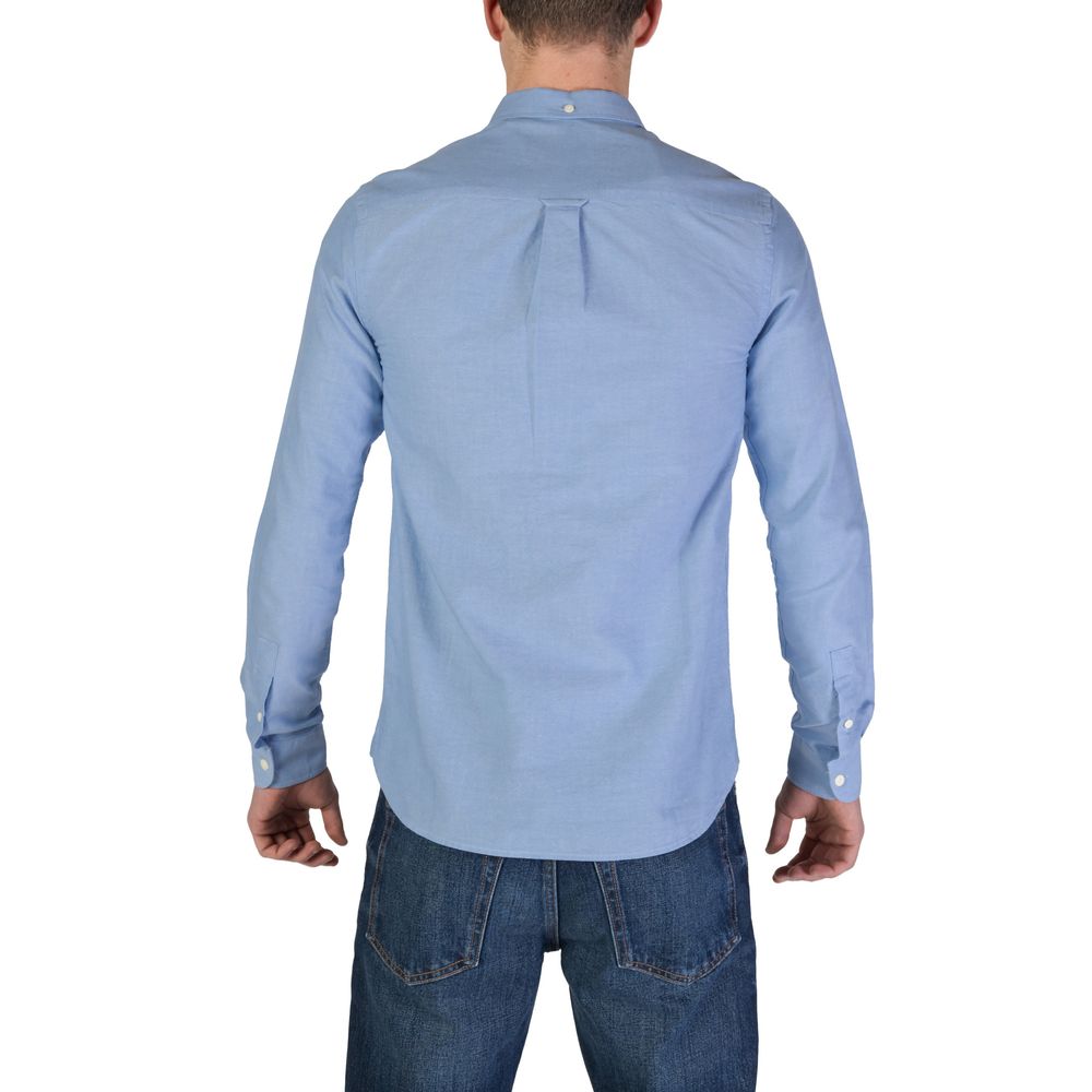 Lyle & Scott Blue Organic Cotton Shirt Lyle & Scott