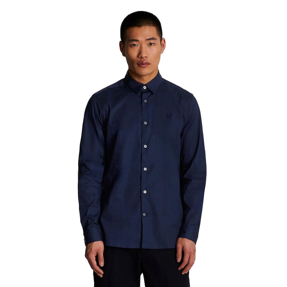 Lyle & Scott Blue Cotton Shirt Lyle & Scott