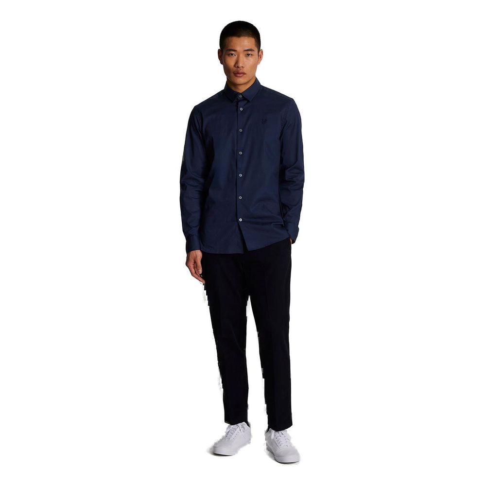 Lyle & Scott Blue Cotton Shirt Lyle & Scott