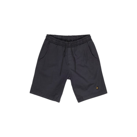 Refrigiwear Black Cotton Bermuda Refrigiwear