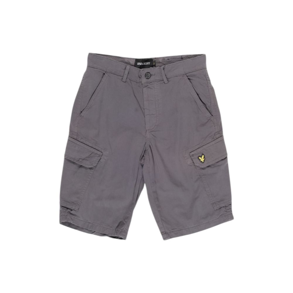 Lyle & Scott Gray Cotton Bermuda Lyle & Scott