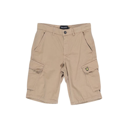Lyle & Scott Beige Cotton Bermuda Lyle & Scott