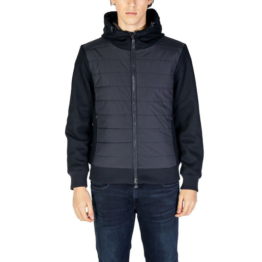 Hydra Clothing Blue Polyester Jackets & Coat Hydra Clothing