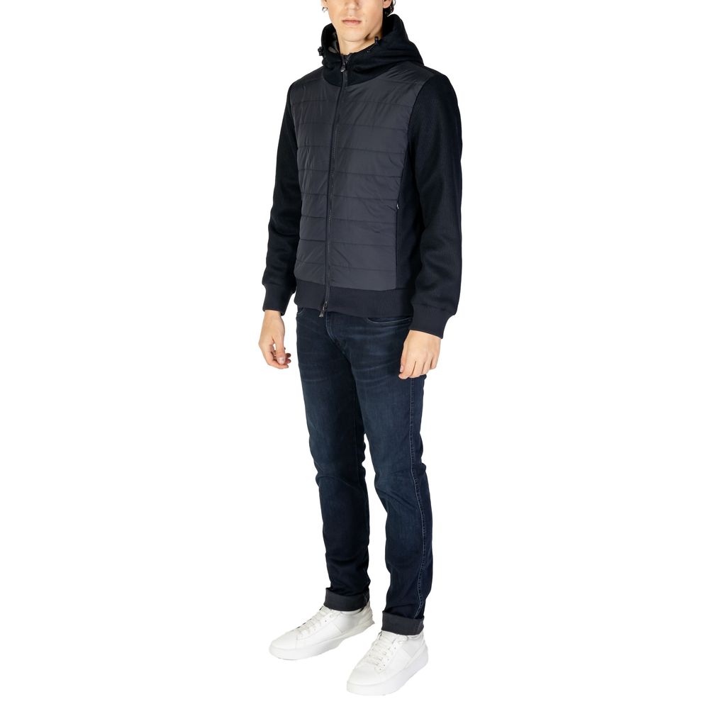 Hydra Clothing Blue Polyester Jackets & Coat Hydra Clothing