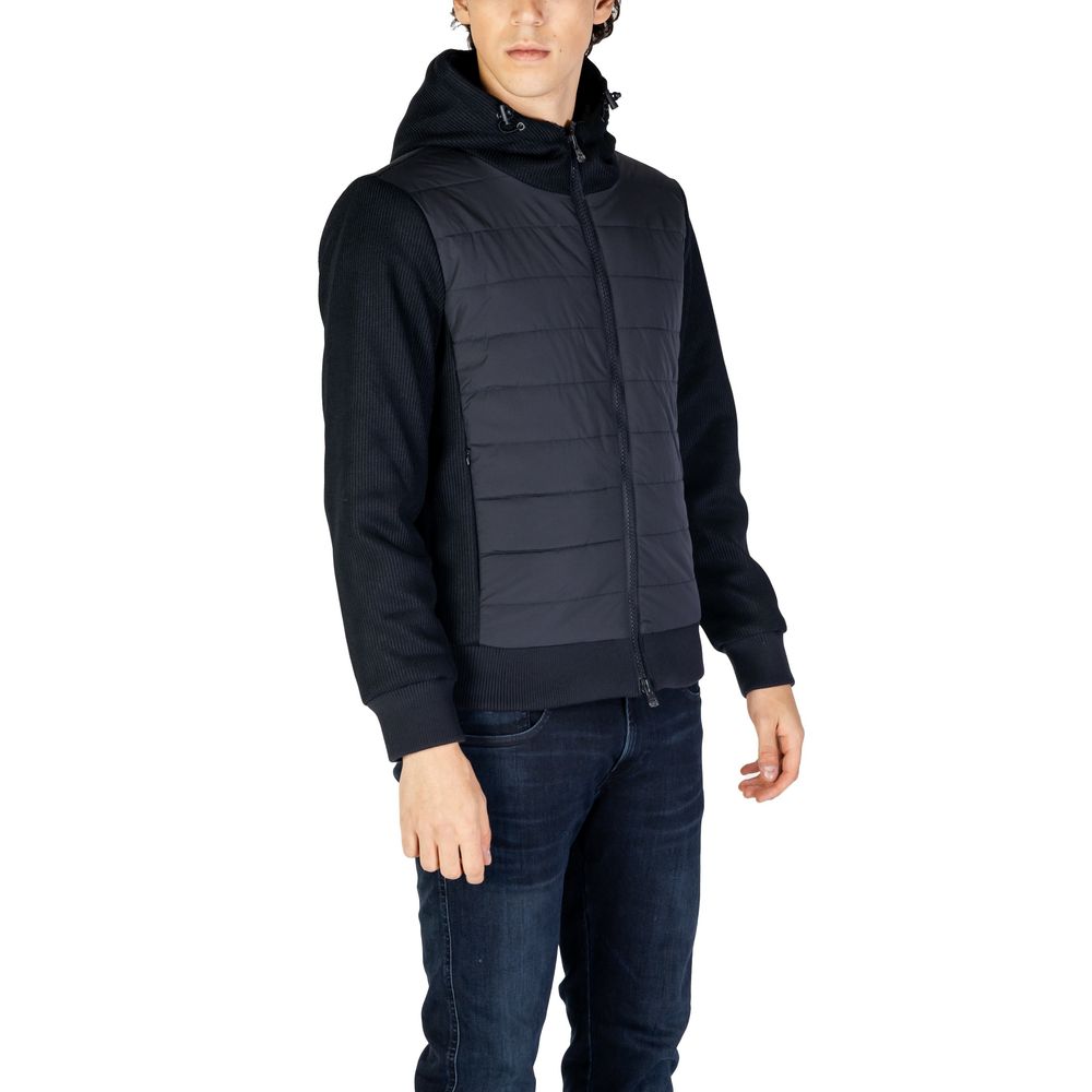 Hydra Clothing Blue Polyester Jackets & Coat Hydra Clothing