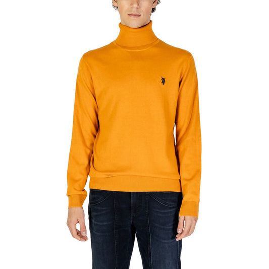 U.S. POLO ASSN. Orange Cotton Turtleneck U.S. POLO ASSN.