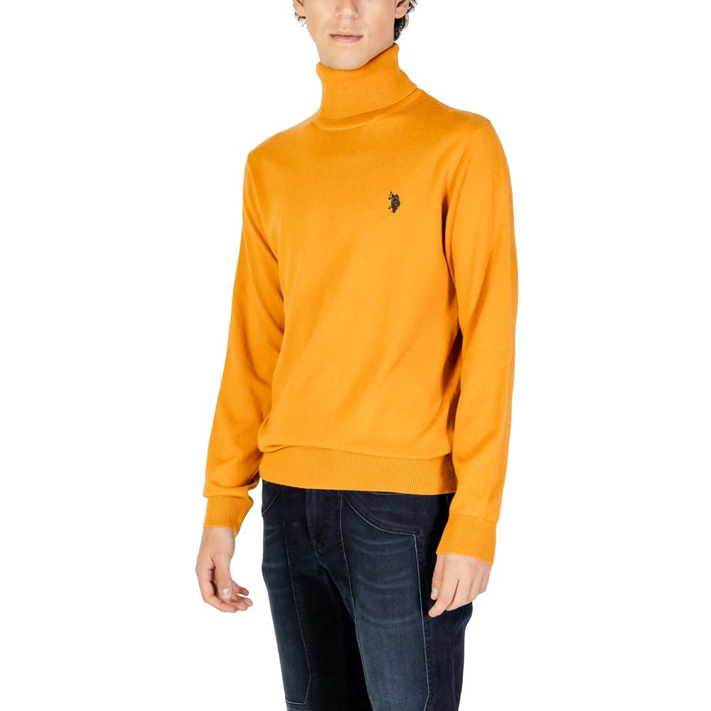 U.S. POLO ASSN. Orange Cotton Turtleneck U.S. POLO ASSN.