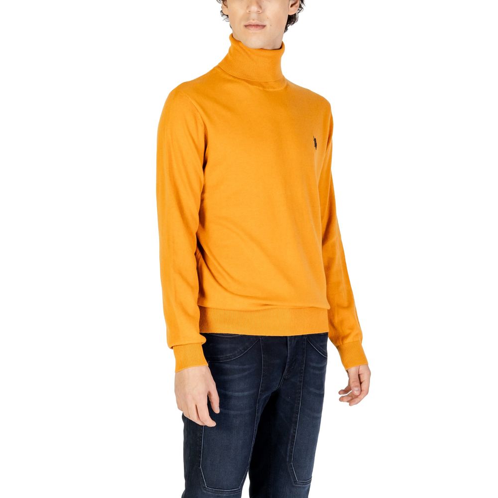 U.S. POLO ASSN. Orange Cotton Turtleneck U.S. POLO ASSN.