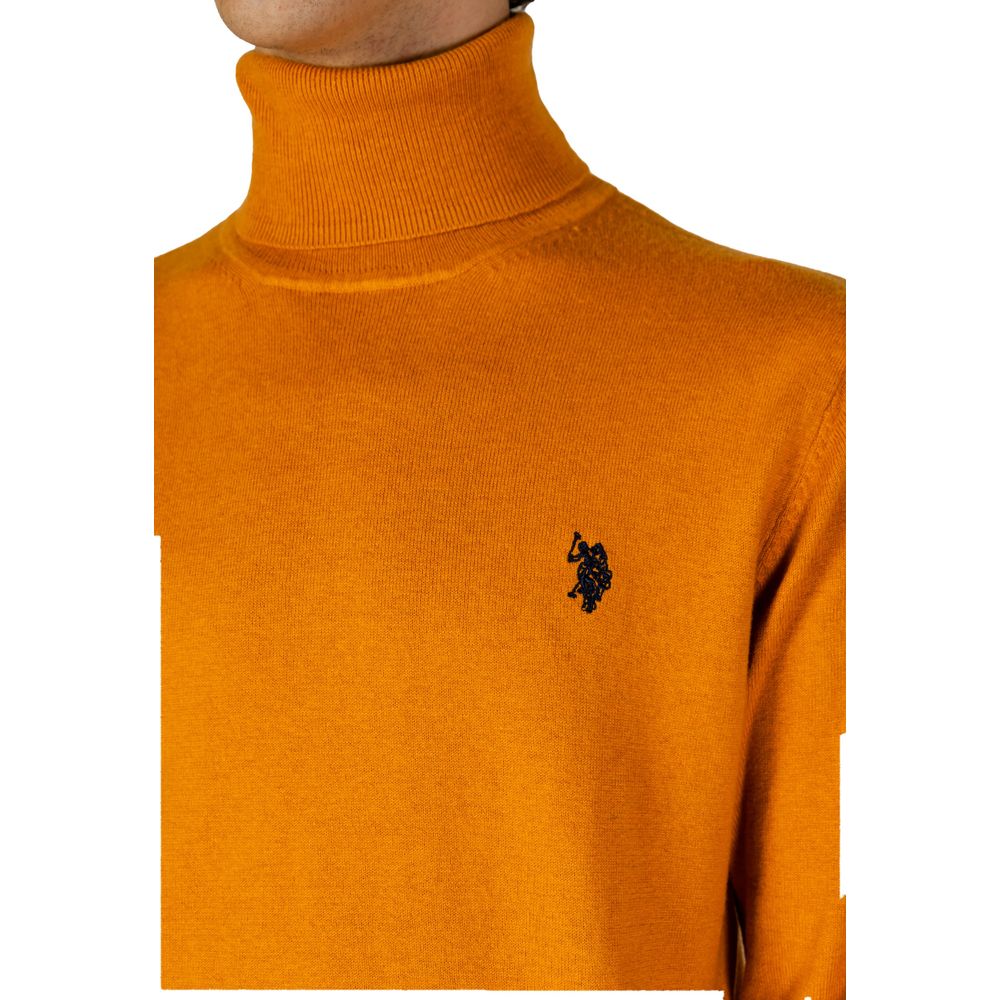 U.S. POLO ASSN. Orange Cotton Turtleneck U.S. POLO ASSN.
