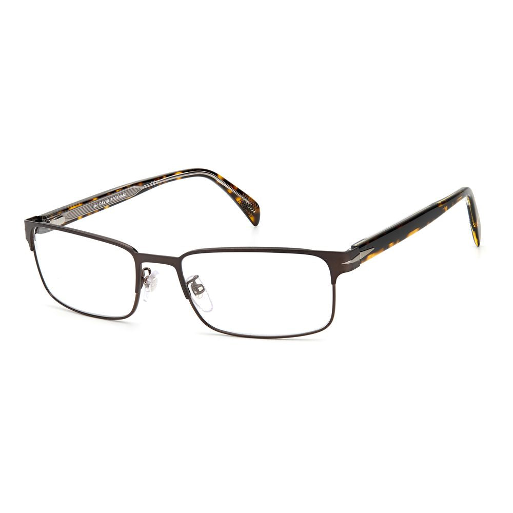 David Beckham Brown Metal Glasses Frames