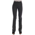 Ermanno Scervino Gray Wool Stretch Slim Pants