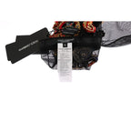 Dolce & Gabbana Black Stretch Carretto Crystal Socks