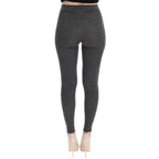 Dolce & Gabbana Gray Cashmere Stretch Tights
