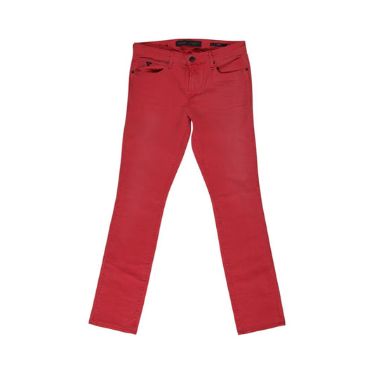 Guess Red Cotton Jeans & Pant Guess