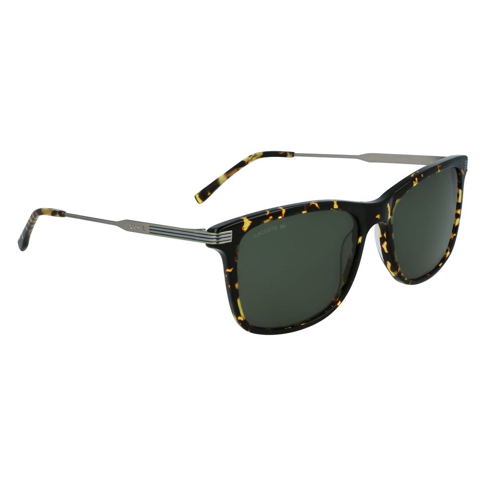 Lacoste Brown Metal Sunglasses Lacoste