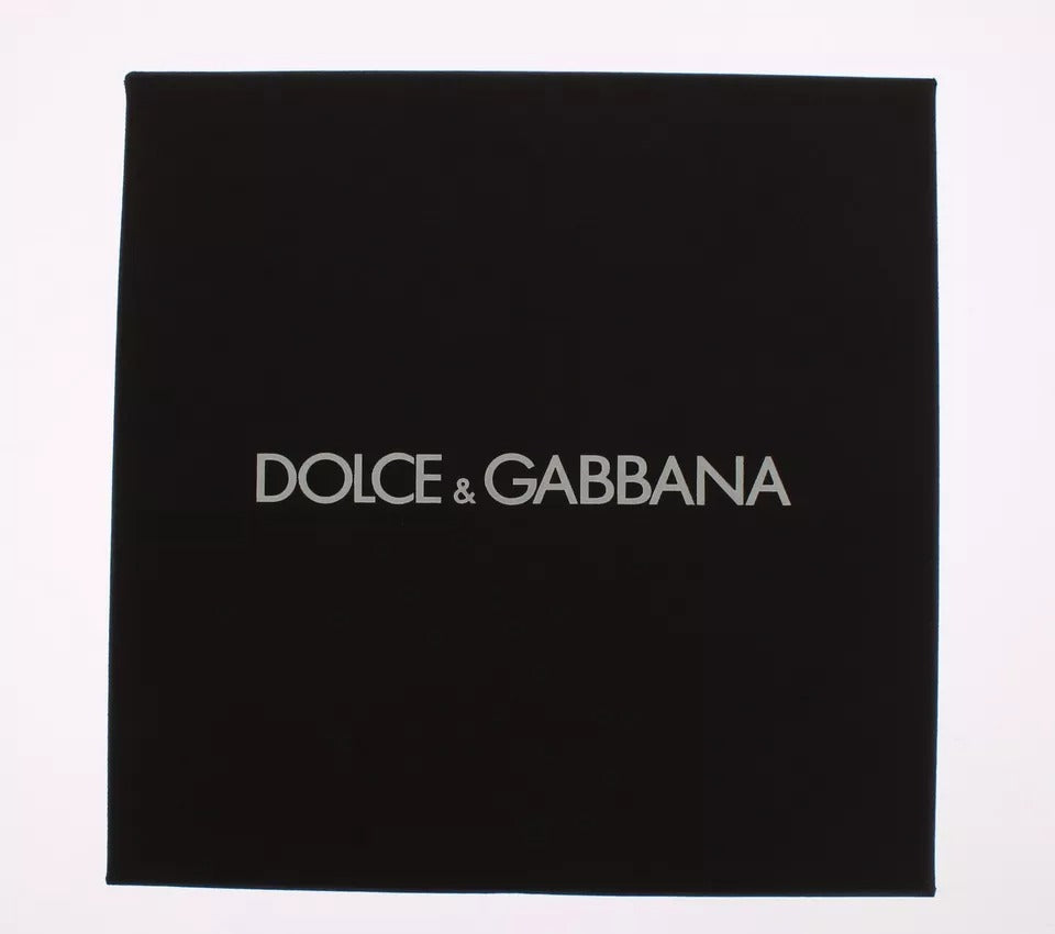 Dolce & Gabbana Green Leather Mouse Pad Dolce & Gabbana