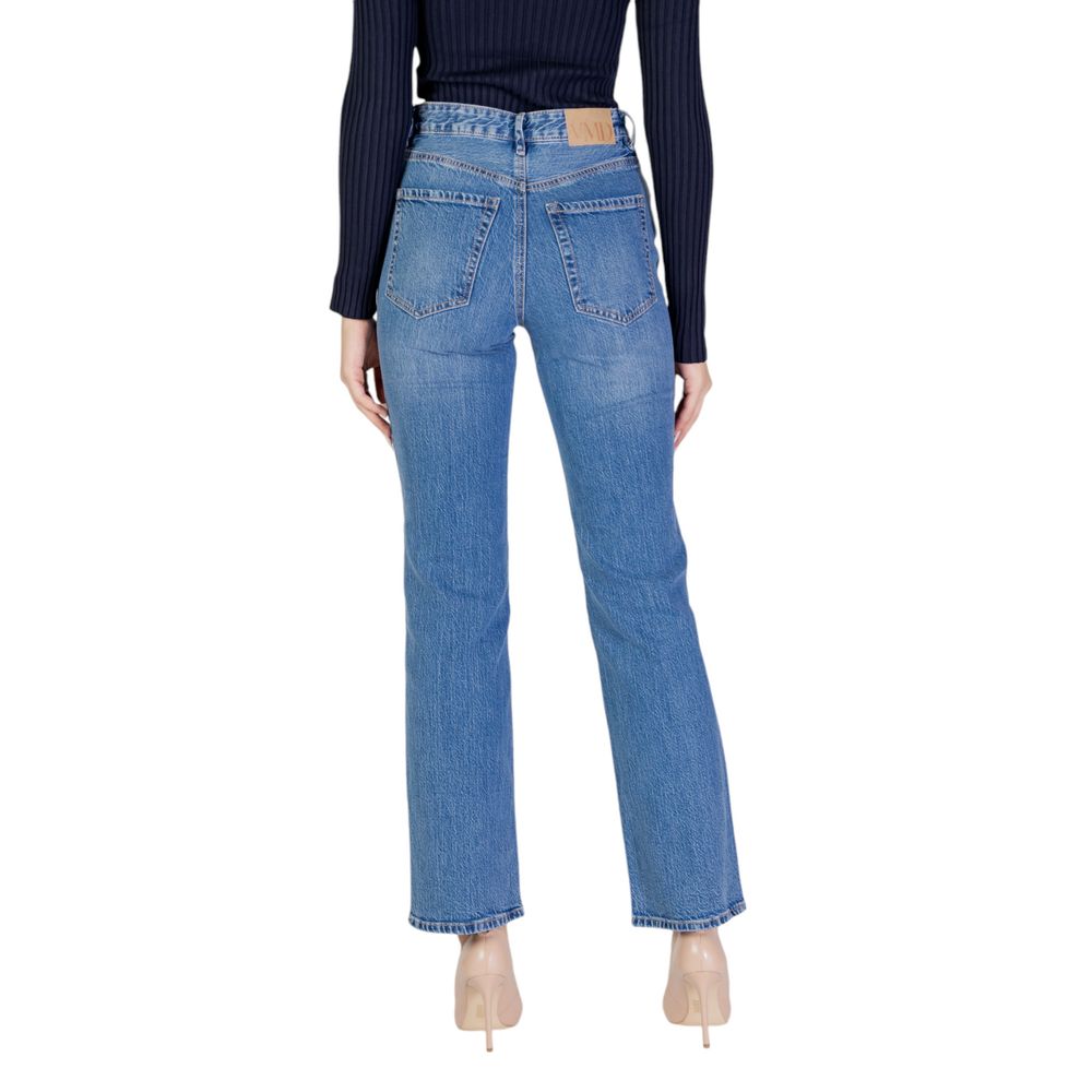 Vero Moda Light Blue Cotton Mom Jean Vero Moda