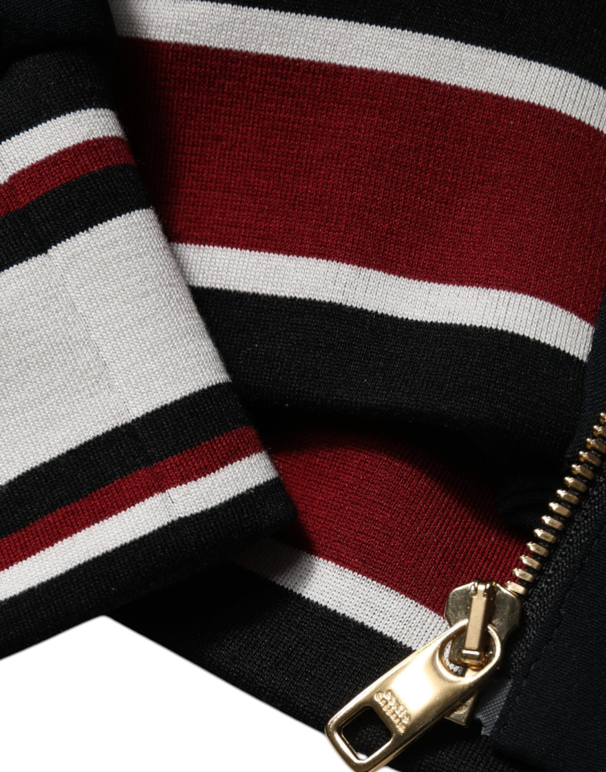 Dolce & Gabbana Black DG King Full Zip Sweatshirt Sweater - Eljoys Fashion 