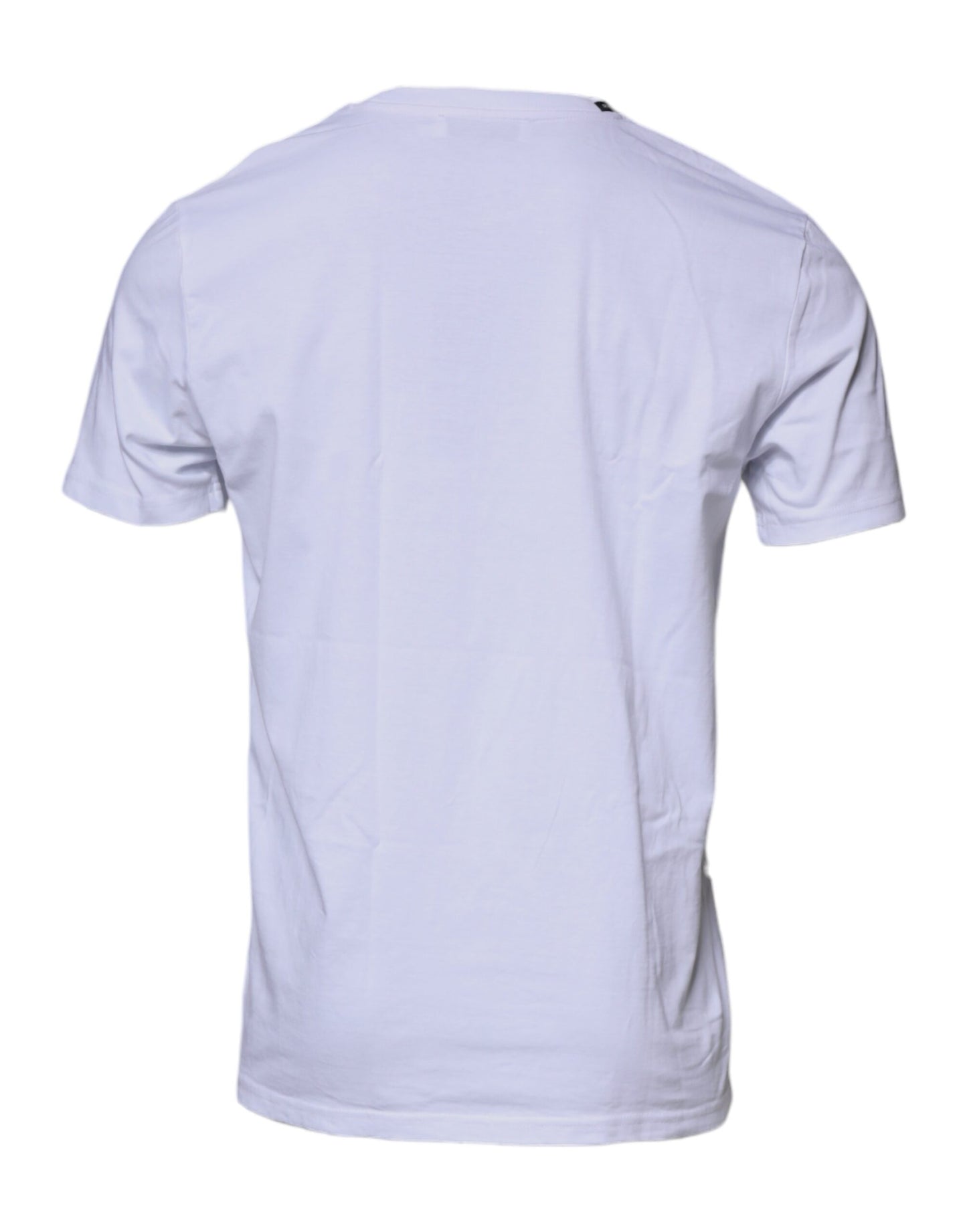Dolce & Gabbana White Red Leopard Cotton Crew Neck T-shirt Dolce & Gabbana