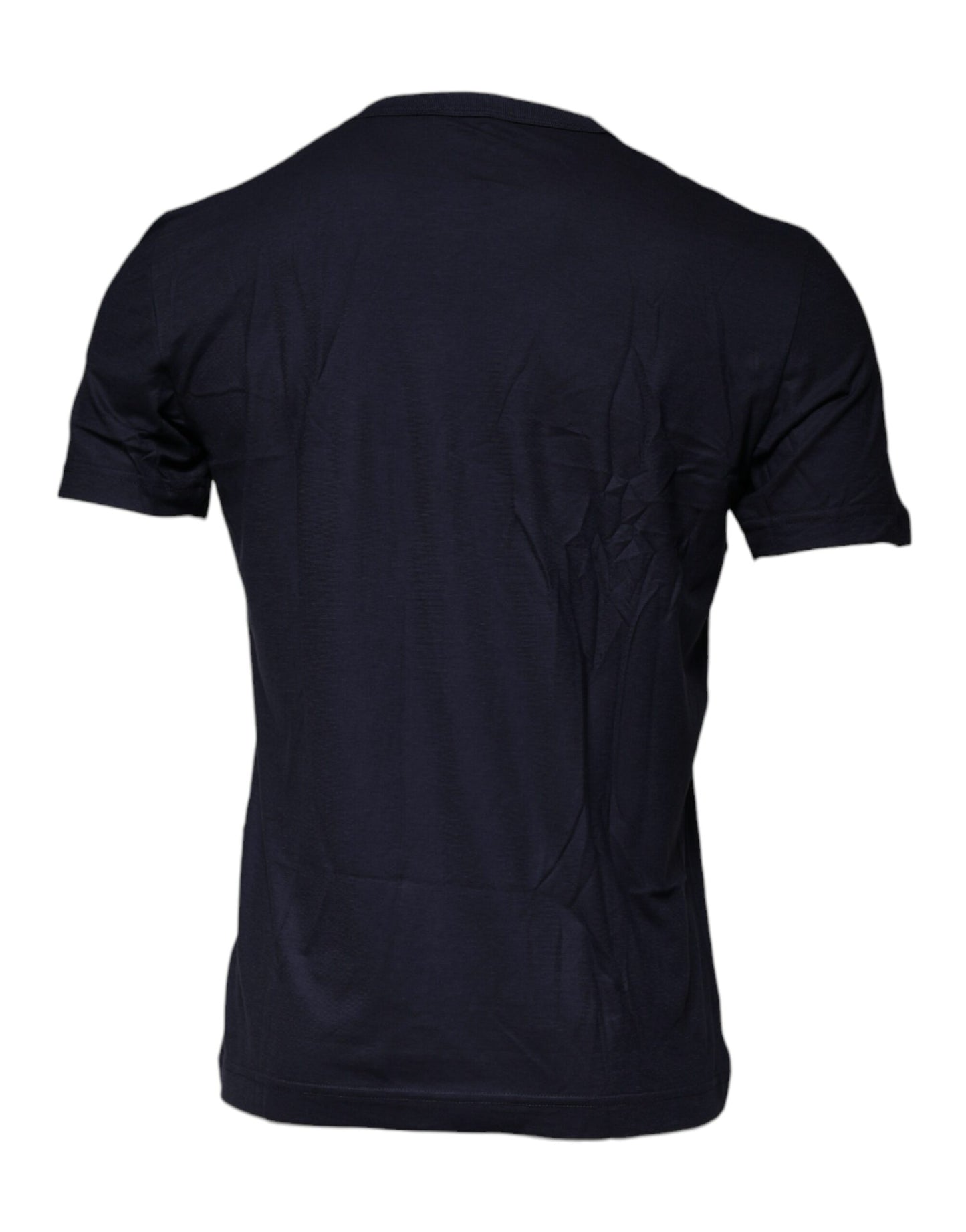 Dolce & Gabbana Blue D&G King Of Love Cotton Crew Neck T-shirt Dolce & Gabbana