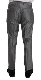 Dolce & Gabbana Black Stretch Crystal Bee Slim Fit Suit - Eljoys Fashion 