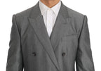 Dolce & Gabbana Black Stretch Crystal Bee Slim Fit Suit - Eljoys Fashion 