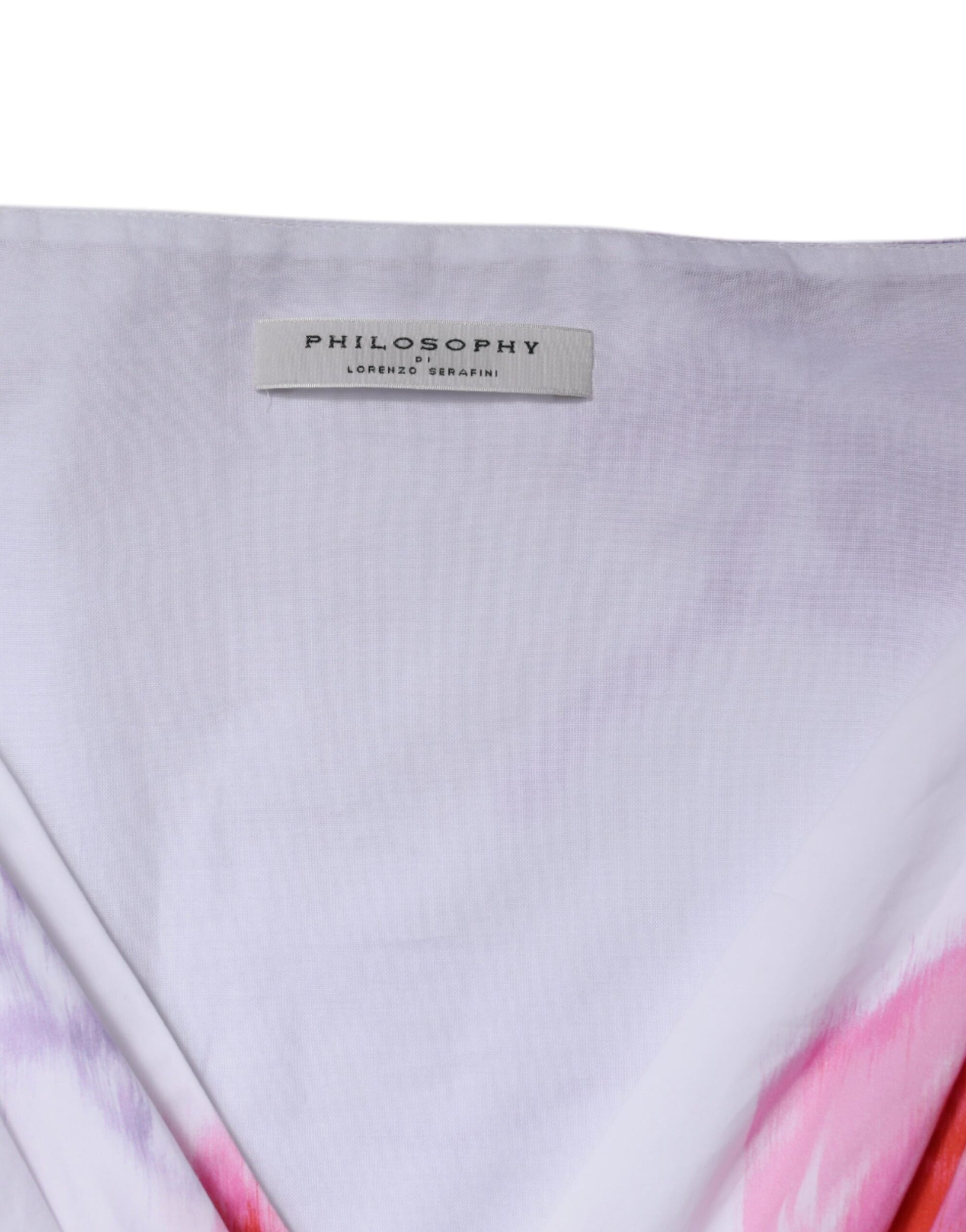 Philosophy White Floral Cotton Maxi Dress Philosophy