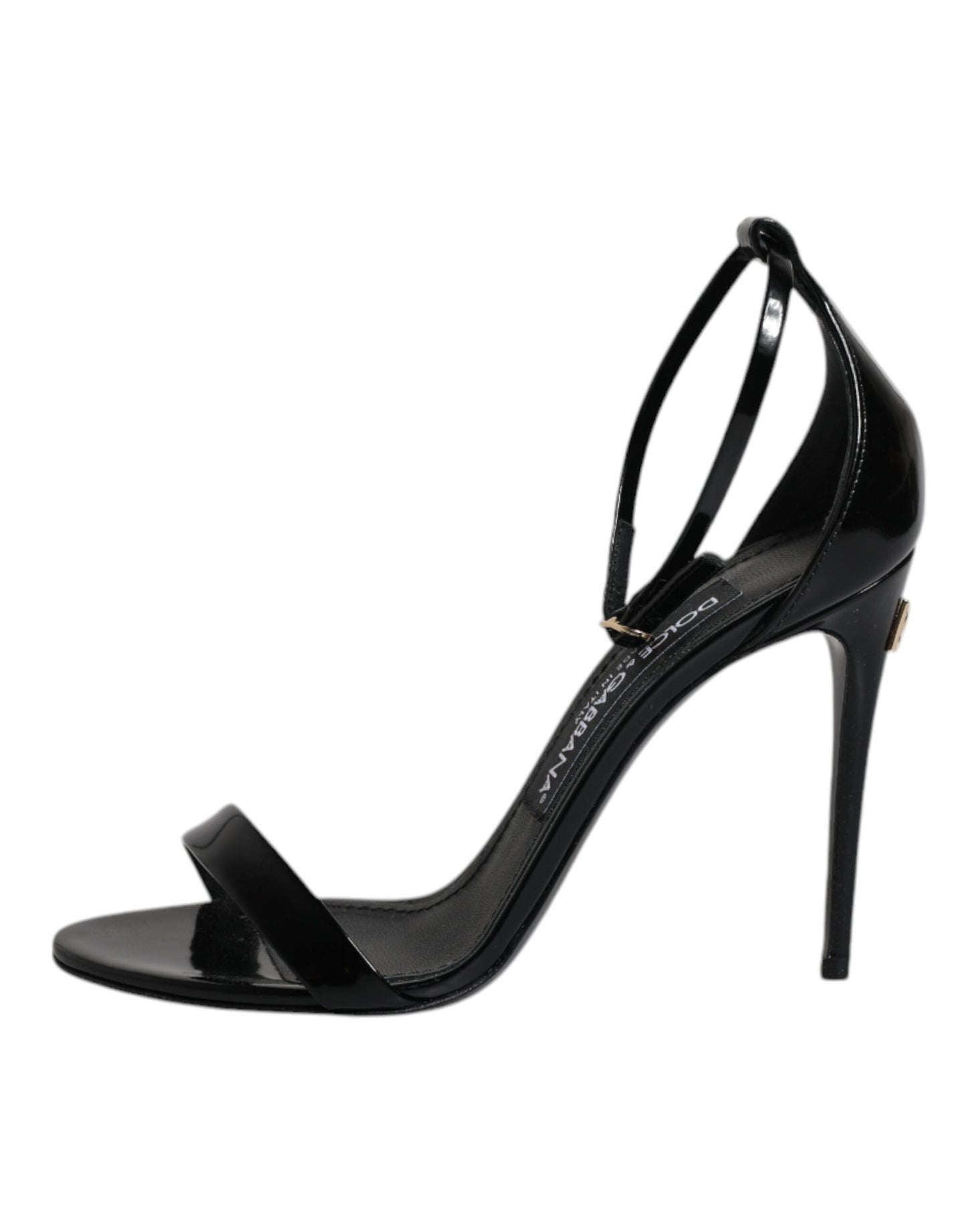 Dolce & Gabbana Black KEIRA Heels Ankle Strap Sandals Shoes Dolce & Gabbana