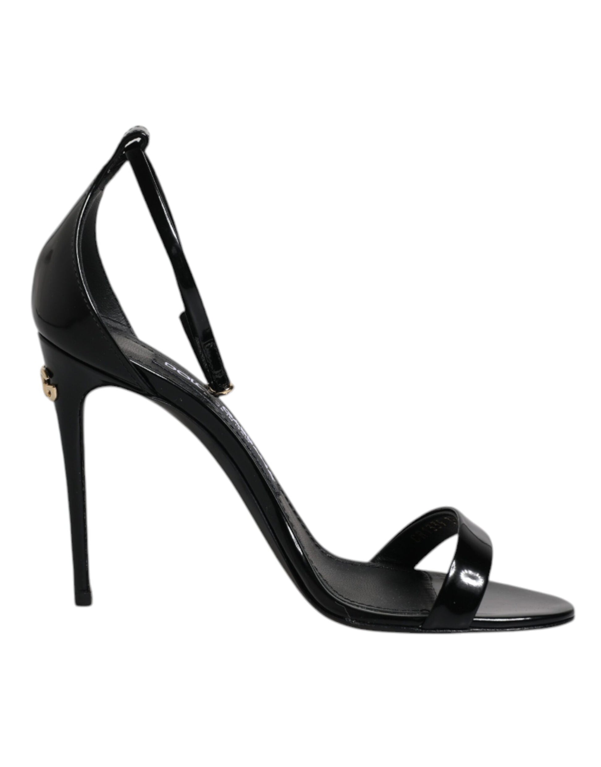 Dolce & Gabbana Black KEIRA Heels Ankle Strap Sandals Shoes Dolce & Gabbana