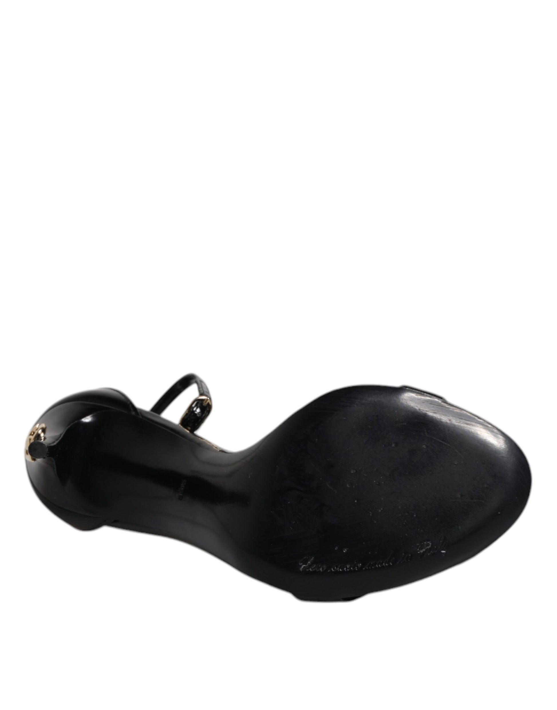 Dolce & Gabbana Black KEIRA Heels Ankle Strap Sandals Shoes Dolce & Gabbana