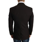 Dolce & Gabbana Brown Wool SICILIA Jacket Coat Blazer