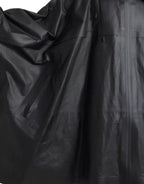 Bottega Veneta Black Leather Hooded Men Trenchcoat Jacket - Eljoys Fashion 