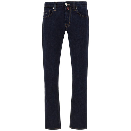 Tramarossa Blue Cotton Jeans & Pant Tramarossa