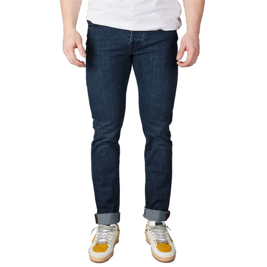 Tramarossa Blue Cotton Jeans & Pant Tramarossa