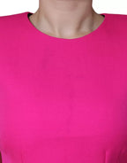 Dolce & Gabbana Pink Sleeveless Bodycon A-line Mini Dress