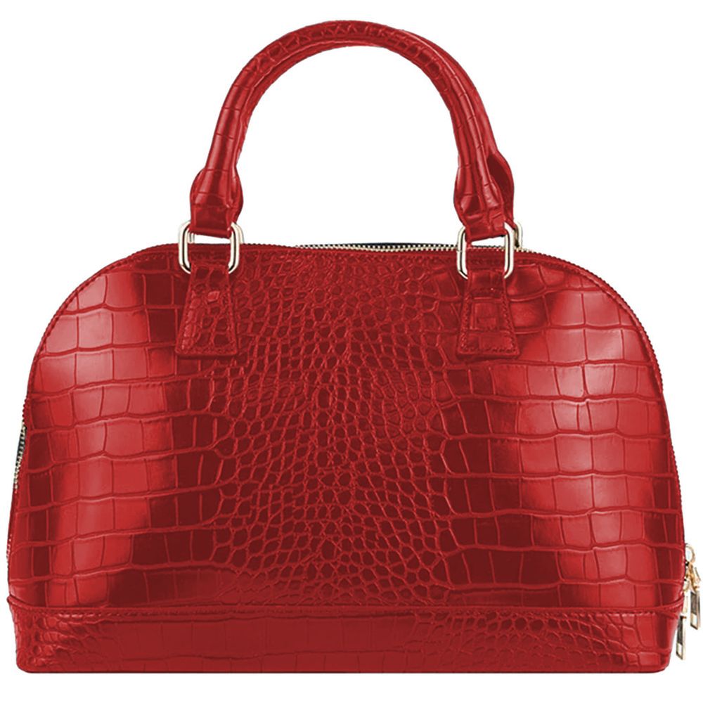 CRISTINAEFFE Red Polyethylene Handbag CRISTINAEFFE