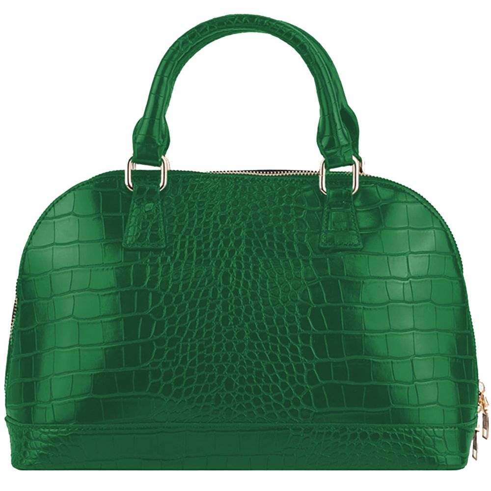CRISTINAEFFE Green Polyethylene Handbag CRISTINAEFFE