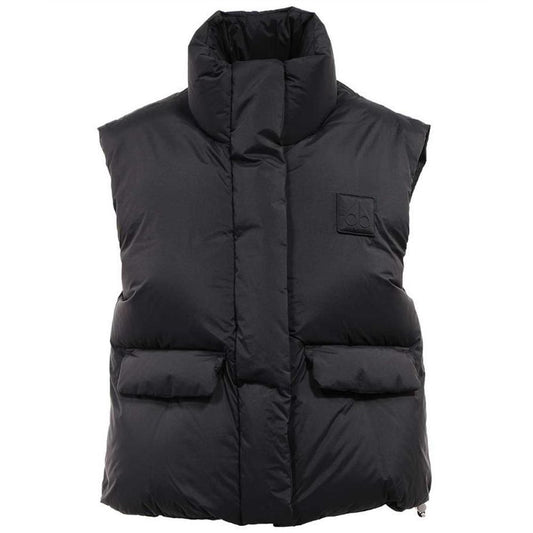 Moose Knuckles Black Nylon Vest Moose Knuckles