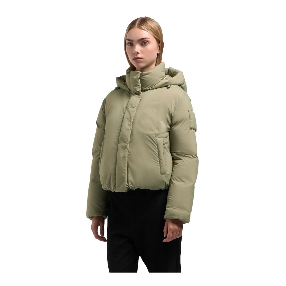 Moose Knuckles Green Nylon Jackets & Coat Moose Knuckles