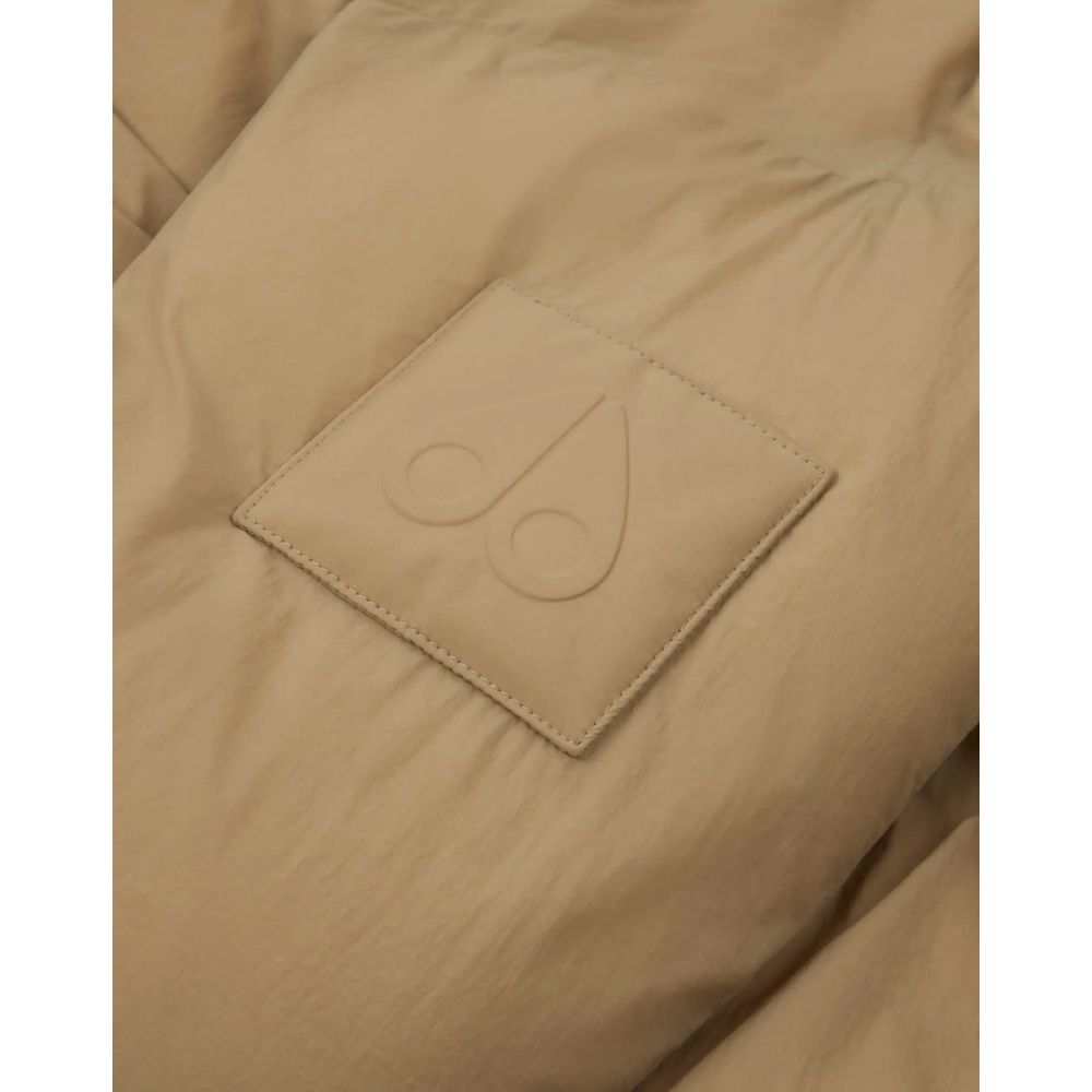 Moose Knuckles Beige Nylon Jackets & Coat Moose Knuckles