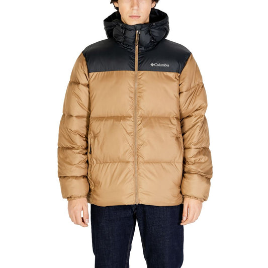 Columbia Beige Nylon Jackets & Coat Columbia