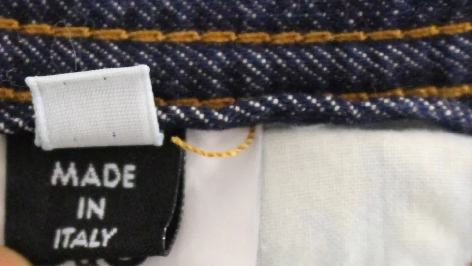 Dolce & Gabbana Blue D&G Cotton Washed Jeans Denim Shorts Dolce & Gabbana